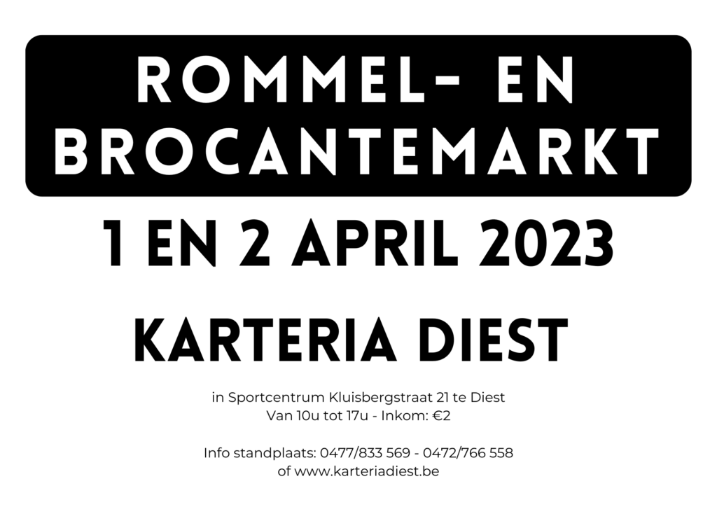 Rommelmarkten – Karteria Diest